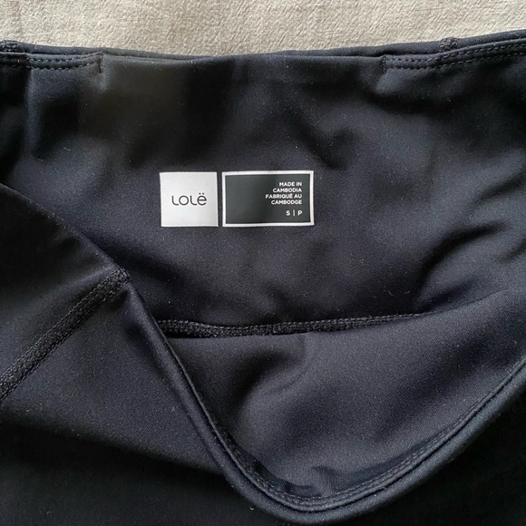 Lole black leggings • High rise, 2 side pockets - Picture 5 of 6